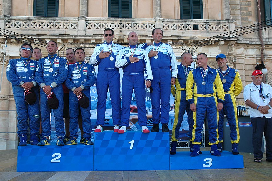 Supersport podium