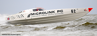Microlink is the new World Champion of the 2013 UIM Powerboat World Championship endurance racing at Scheveningen, The Netherlands on Saturday 25 May - (c) Karel Overlaet - Medianaut.be